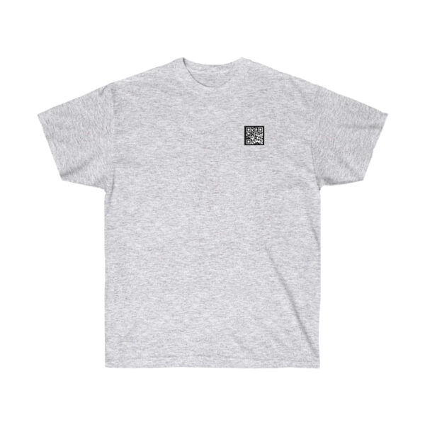 Peace Sign QR Code Unisex Ultra Cotton Tee - Image 3