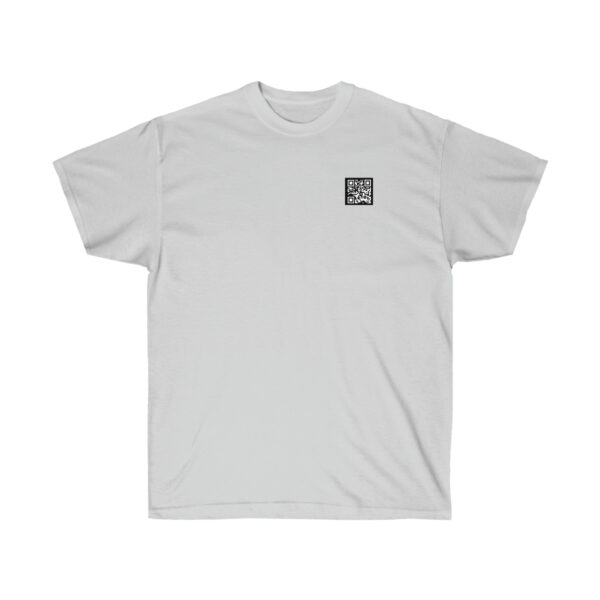 Peace Sign QR Code Unisex Ultra Cotton Tee - Image 7