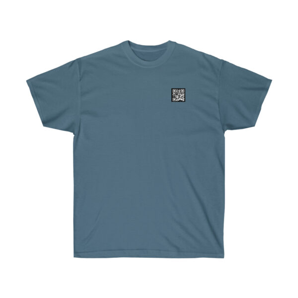 Peace Sign QR Code Unisex Ultra Cotton Tee - Image 9