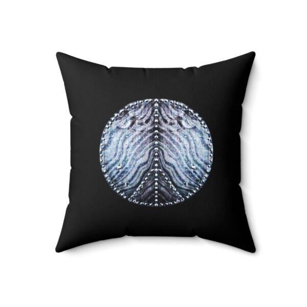 Nail Peace Sign Square Pillow - Image 10