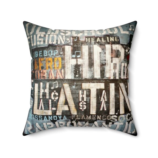 Mix Music Latin Square Pillow