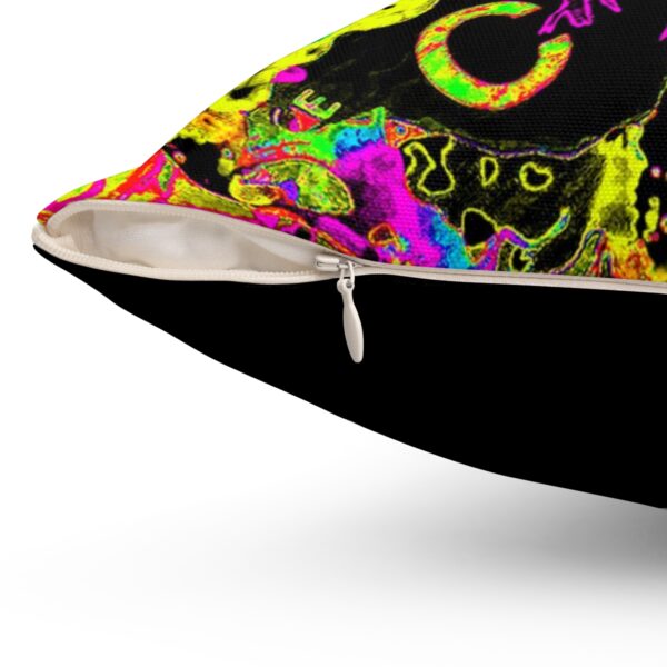 Cosmic Peace Square Pillow - Image 3
