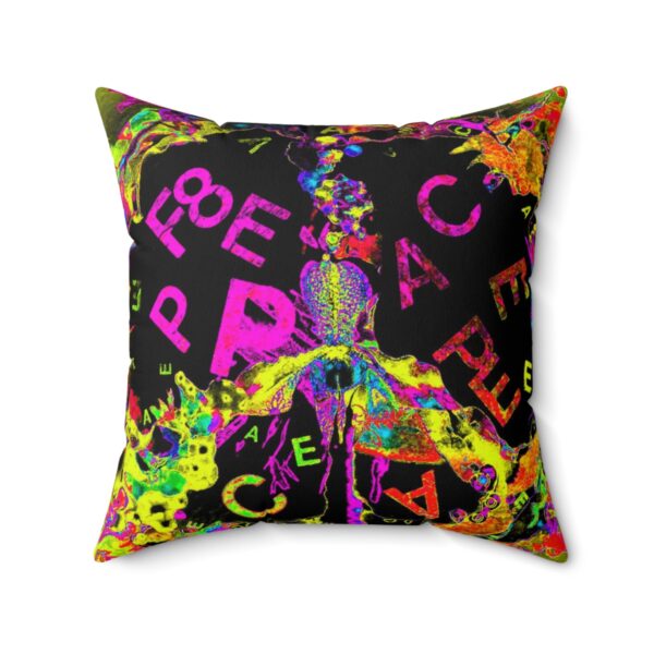 Cosmic Peace Square Pillow