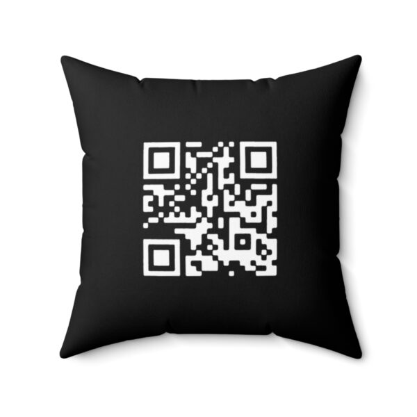 Nail Peace Sign Square Pillow - Image 2