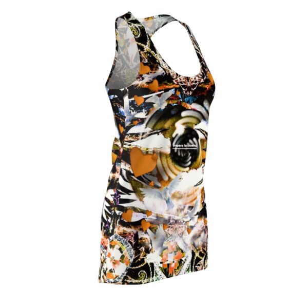 Preparing For Focusing Women's Cut & Sew Racerback Dress - Image 4