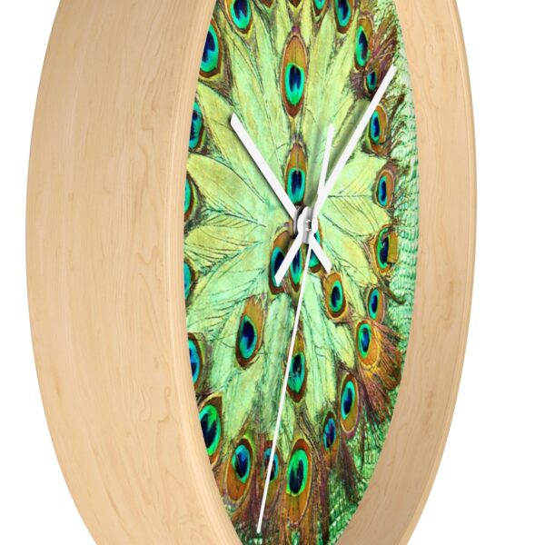 Peacock Peace Wall Clock - Image 5