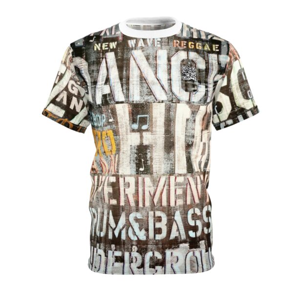 Music Genre Collage T Shirt Unisex Cut - Image 2