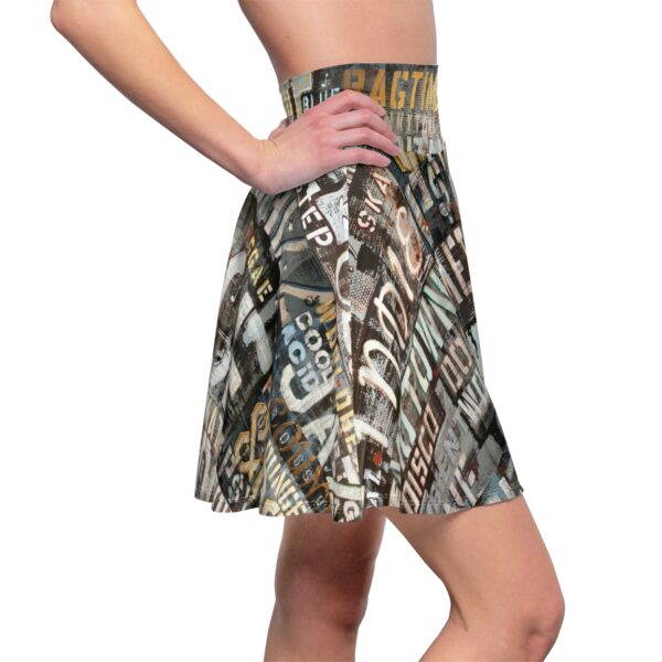 Mix Music Genre Women's Skater Skirt - Image 21