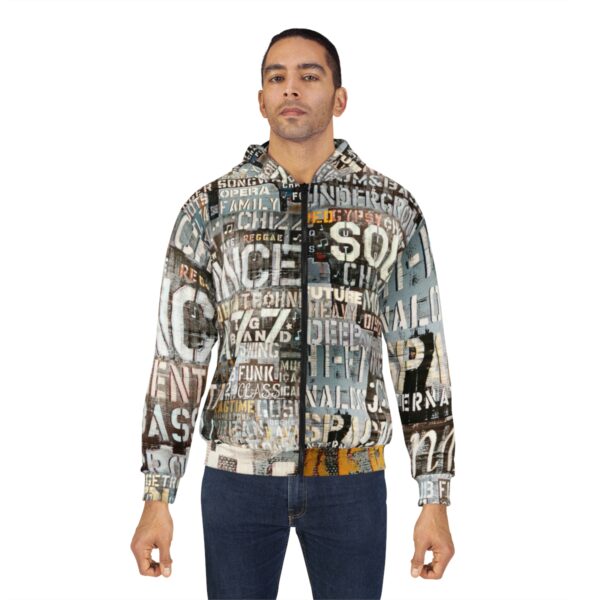 Mix Music Genres Unisex Zip Hoodie