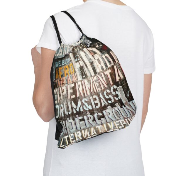 Mix Music Genre Outdoor Drawstring Bag - Image 5