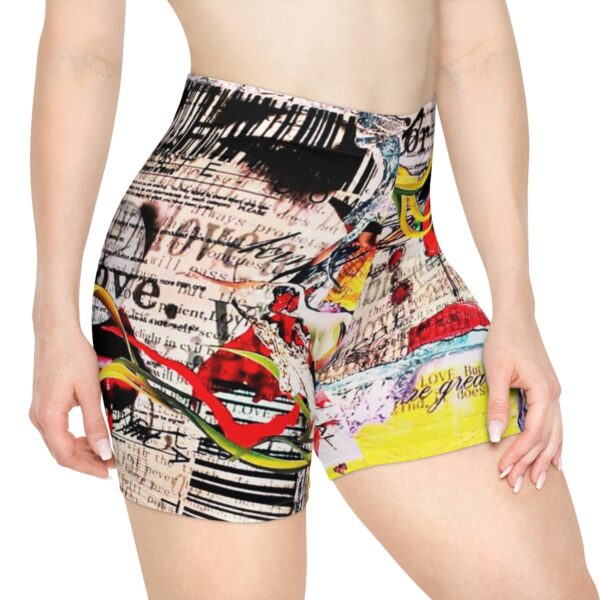 Women's Love Biker Shorts