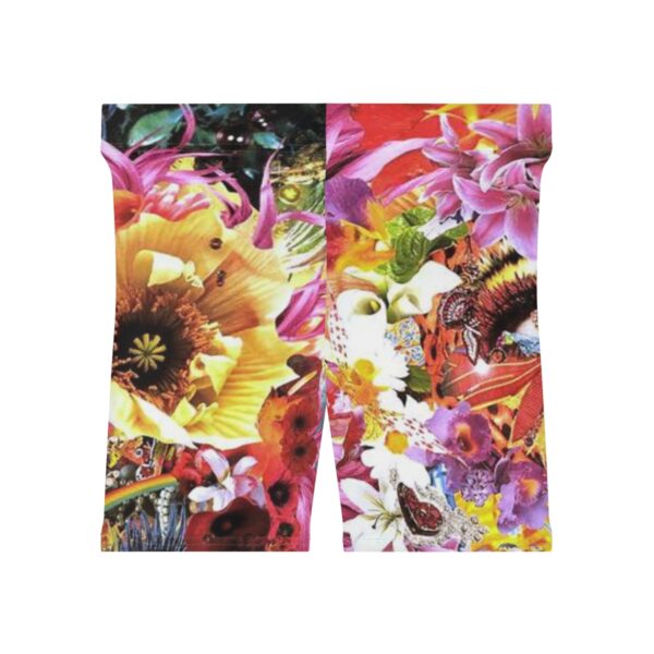 Women's Drowned World Biker Shorts - Image 3
