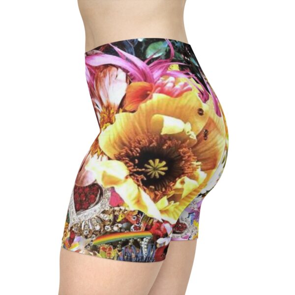 Women's Drowned World Biker Shorts - Image 6