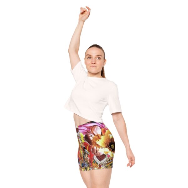 Women's Drowned World Biker Shorts - Image 7
