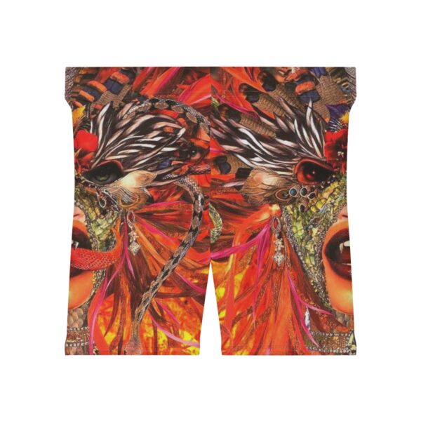 Women's Succubus Biker Shorts - Image 2