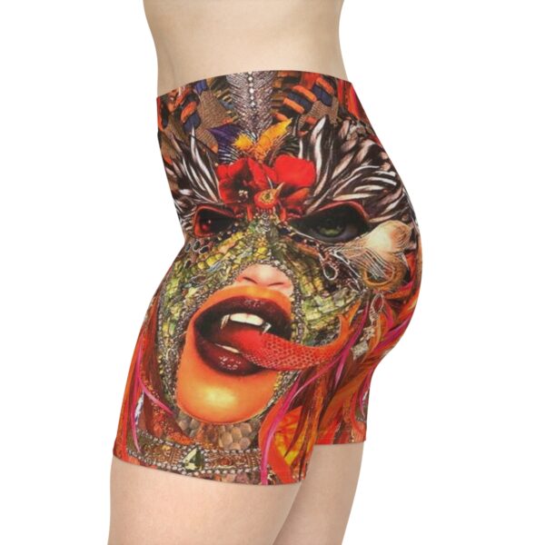 Women's Succubus Biker Shorts - Image 6