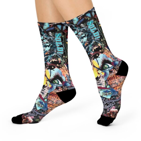 XOXO Cushioned Crew Socks