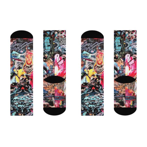 XOXO Cushioned Crew Socks - Image 3