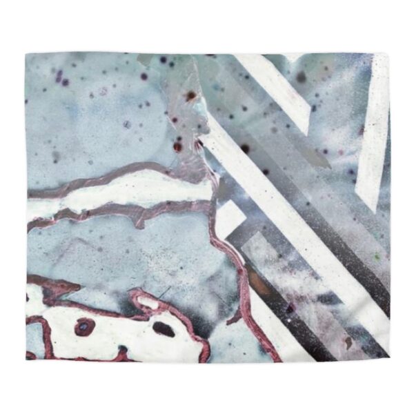 Q Blue Microfiber Duvet Cover - Image 19