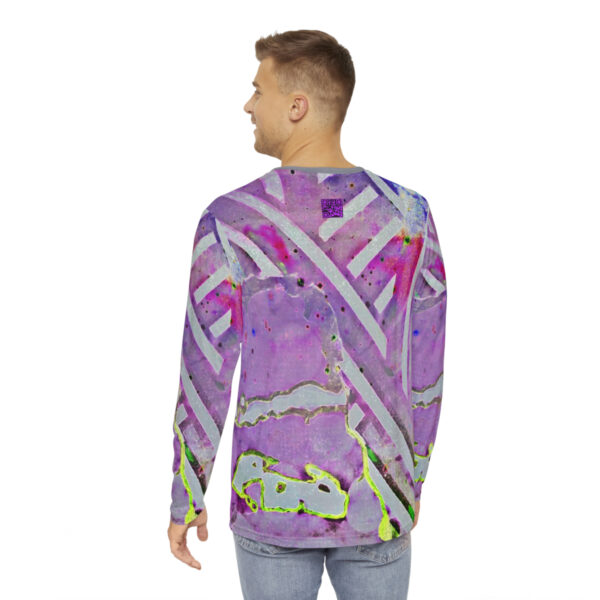 Q Cosmic Mens Long Sleeve Shirt - Image 4