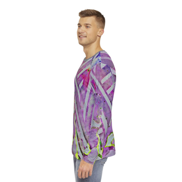 Q Cosmic Mens Long Sleeve Shirt - Image 5