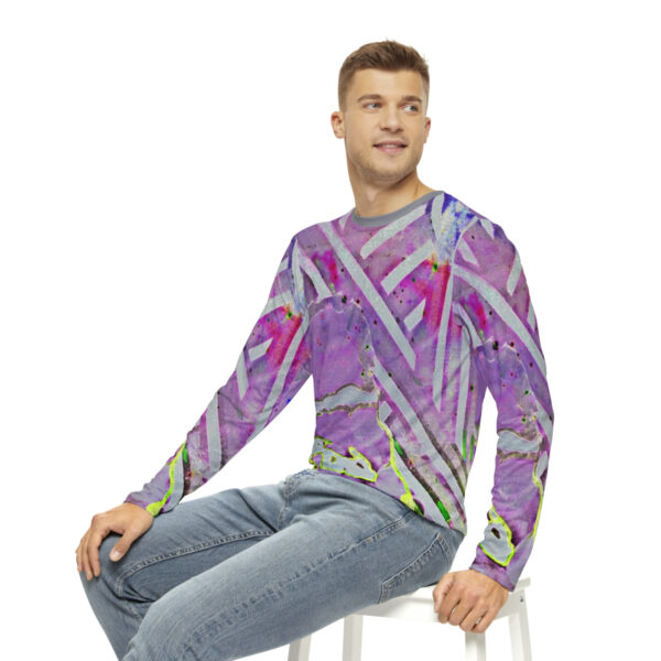 Q Cosmic Mens Long Sleeve Shirt - Image 7