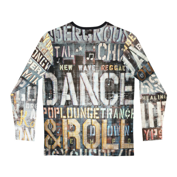 Mix Music Genre Men's Long Sleeve Shirt - Image 2