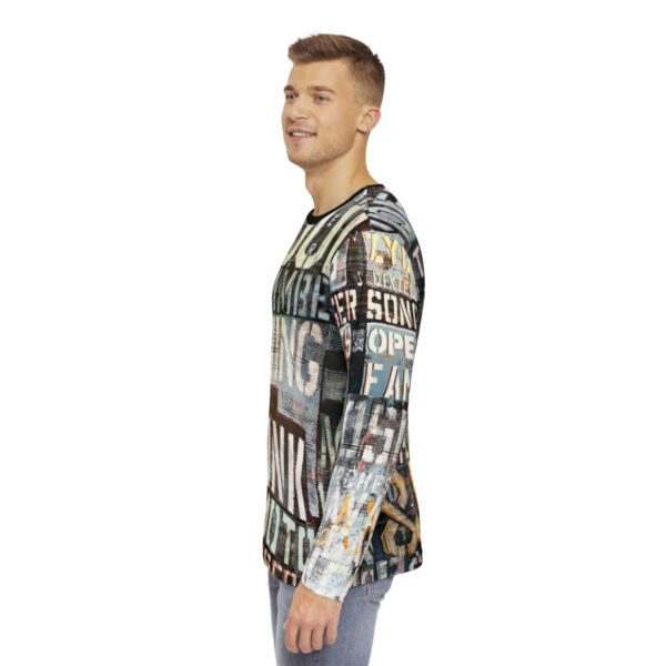 Mix Music Genre Men's Long Sleeve Shirt - Image 5