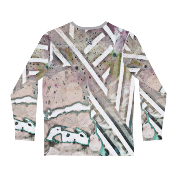Q Mauve Mens Long Sleeve Shirt - Image 2
