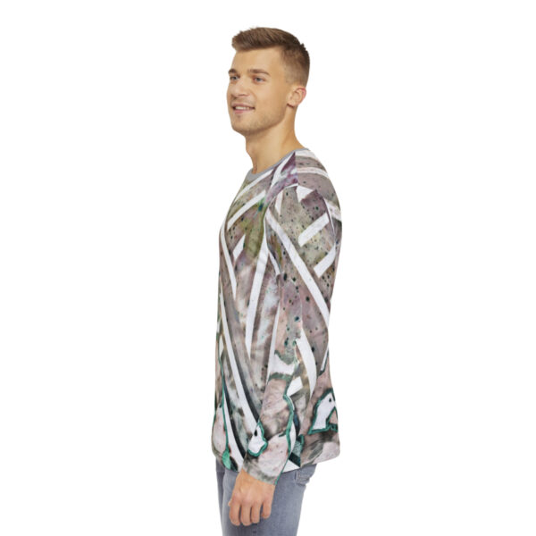 Q Mauve Mens Long Sleeve Shirt - Image 5