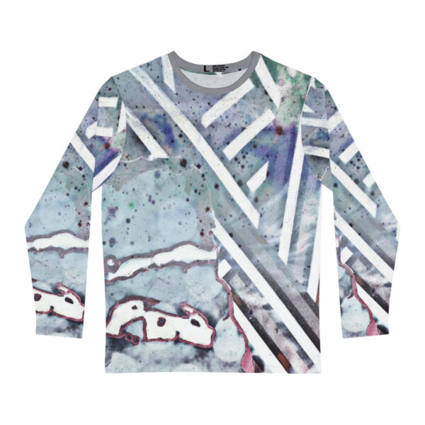 Q Blue Mens Long Sleeve Shirt